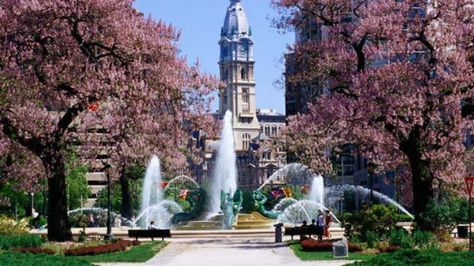 Spring in Philadelphia Tallgrass Prairie National Preserve, Philadelphia City Hall, Historic Philadelphia, Toll Brothers, Caribbean Beaches, Philadelphia Pennsylvania, Best Vacations, City Hall, Vacation Destinations