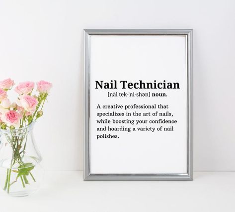 Nail Salon Quotes, Manicure Quotes, Mobile Nail Salon, Nail Tech Quotes, Photo Station, Nail Room Ideas, Nail Salon Interior, Salon Wall Art, Salon Quotes