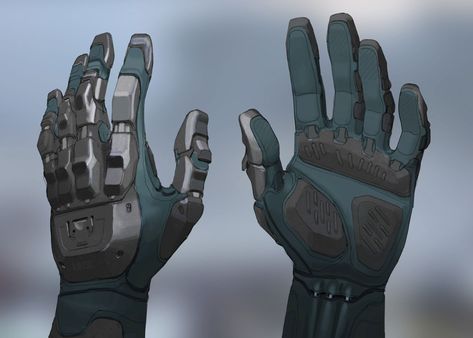 Hands Armor Art - Halo Infinite Art Gallery Gauntlets Futuristic, Futuristic Gloves Concept Art, Hand Armor, Armor Hand, Sci Fi Armor, Halo Spartan, Infinite Art, Halo Infinite, Tech Gloves