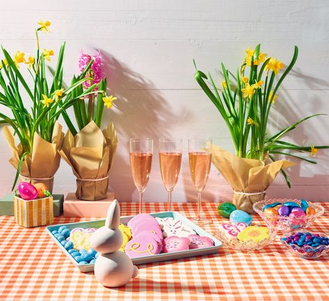 Happy Easter - enjoy our garden gif with the rabbits, daffodils, cookies, and candies. 📸 link in bio under new Easter Egg Hunt Aesthetic, March Moodboard, Easter Photography, Easter 2024, Beverage Photography, Prop House, Photo Exhibit, Art Basel Miami, Food Photographer