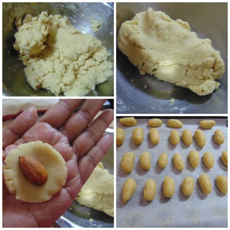 Resepi Biskut, Cooking Decorating, Almond Meal Cookies, Chocolate Cookie Recipes, Almond Cookies, Chocolate Almonds, Almond Recipes, Chocolate Cookies, Chocolate Cake