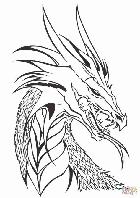 Best Picture of Printable Dragon Coloring Pages . Printable Dragon Coloring Pages Dragon Coloring Sheets Realistic Fattkay Stirring Pages Water Free #coloringpages #coloring Dragons Realistic, Dragon Coloring Pages, Realistic Dragon, Dragon Coloring, Dragon Face, Wings Of Fire Dragons, Dragon Coloring Page, Dragon Sketch, Dragon Images