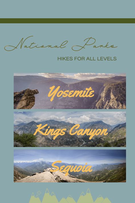 Yosemite And Sequoia Itinerary, Yosemite Kings Canyon Sequoia, Best Hikes In Yosemite National Park, 2 Days In Yosemite National Park, Yosemite Sequoia Kings Canyon, Southern California National Park Road Trip, Sequoia And Kings Canyon National Park, Camping In Yosemite National Park, Yosemite Sequoia