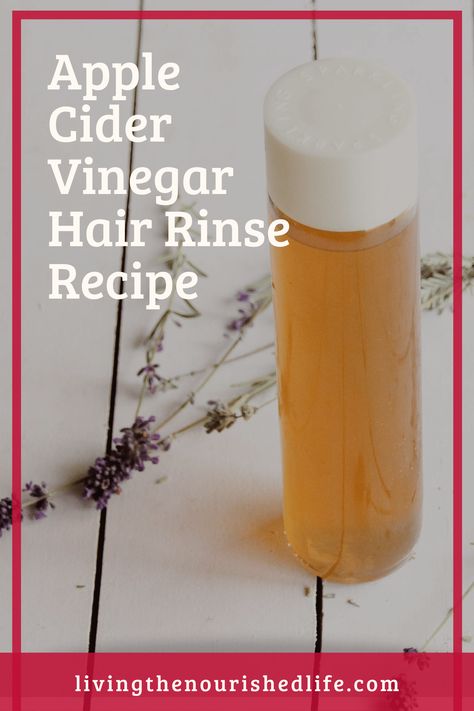 This herbal ACV rinse recipe can help restore the pH balance of your hair – which brings back your hair’s natural shine, smooths away frizz, and soothes your scalp. It also rinses away buildup from oil, dirt, and hair products that weigh down your hair! #acv #hair #diybeauty Apple Cider Vinegar Hair Rinse Recipe, Vinegar Hair Rinse Recipe, Apple Cider Hair, Hair Rinse Recipe, Acv Hair Rinse, Acv Hair, Apple Cider Vinegar Hair, Apple Cider Vinegar Hair Rinse, Acv Rinse