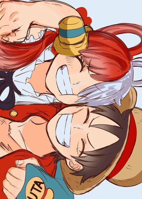 Luffy Fanart Twitter, One Piece Fanart Twitter, Luffy And Uta, One Piece Film Red, Film Red, One Piece Wallpaper Iphone, One Piece Drawing, One Piece Images, One Piece Comic