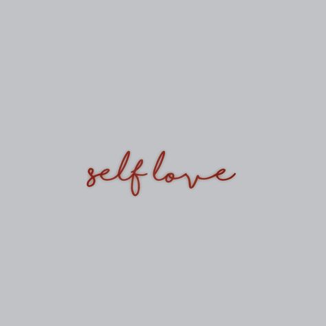 Self Love Word Tattoo, Self Love Red Tattoo, Self Love Spanish Tattoo, Self Love In French Tattoo, Love Yourself Red Ink Tattoo, Self Love Is The Best Love Tattoo, Why Not Tattoo, Self Love In Cursive, Selflove Tattoo Ideas