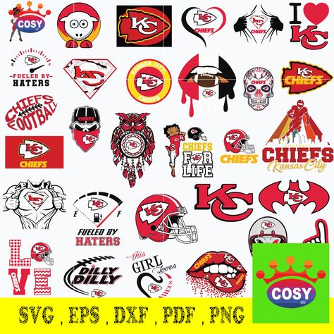 Kansas City Chiefs Svg, Chiefs Svg, Design Bundles Svg, Svg Bundles, Nfl Svg, Mason Jar Crafts Diy, Cute Poster, Mason Jar Crafts, Jar Crafts