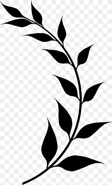 Leaf Sillouhette, Olive Branch Silhouette, Laurel Leaves Drawing, Black Leaf Png, Plant Silhouette Art, Leaf Branch Drawing, Olive Leaf Drawing, Black Leaf Tattoo, Bay Leaf Tattoo