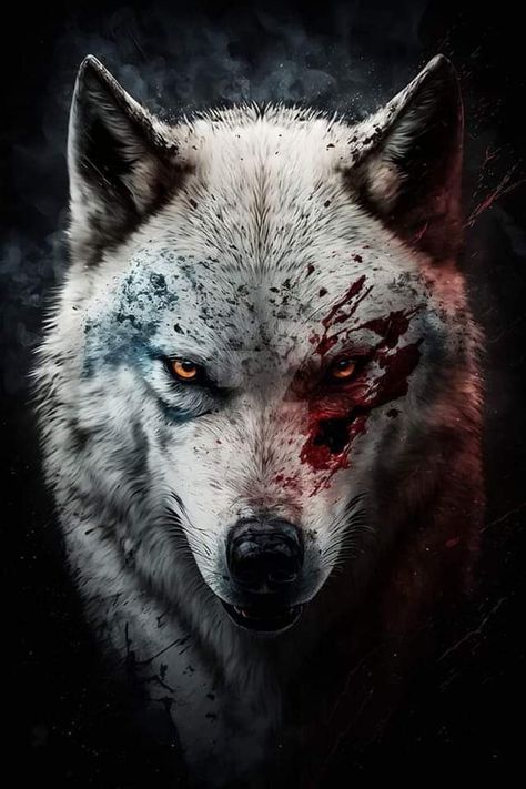 Scary Wolf, Lup Singuratic, Regard Animal, Angry Wolf, Summer Nails 2023, Demon Wolf, Wolf Warriors, 2023 Nail, Nails Nail Polish