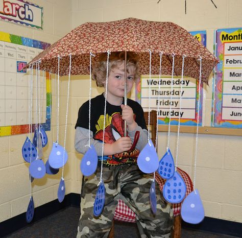 several preschool umbrella activities Dress For The Weather Activity, Weather Activities Primary School, Dress For The Weather Sort Prek, Umbrella Activities, Weather Topic Ks1, Weather Themed Math Activities For Preschool, Rain Activities, Preschool Weather, Weather Projects