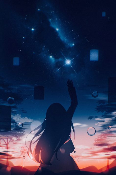 Siluet Art, Cool Lock Screen Wallpaper, Galaxy Photos, Fly Emirates, Night Sky Wallpaper, View Wallpaper, Friend Anime, Cute Anime Profile Pictures, Anime Artwork Wallpaper