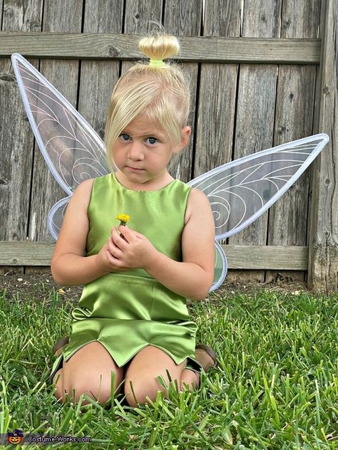 Tinker Bell Costume Tinkerbell Costume Kids, Bell Costume, Dress Making Tutorial, Tinkerbell Peter Pan, Tinkerbell Costume, Tinker Bell Costume, Growth Spurt, Lost Treasure, Peter Pan And Tinkerbell