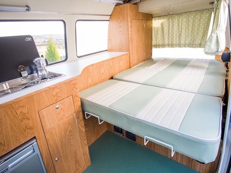 VW T2 Classic Interior - VW camper interiors Combi Vw T2, Volkswagen Bus Interior, Kombi Interior, Wardrobe Unit, Camper Van Interior, Vw T2 Camper, Vw Bus Interior, Vw Bus T2, Motorhome Interior