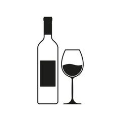 Bottle Wine Tattoo, Bottle Of Wine Tattoo, Wine Glass Silhouette, Wine Bottle And Glass Tattoo, Small Wine Bottle Tattoo, Glass Of Wine Drawing, Simple Wine Glass Tattoo, Wine Glass Drawing Simple, Bottle Icon