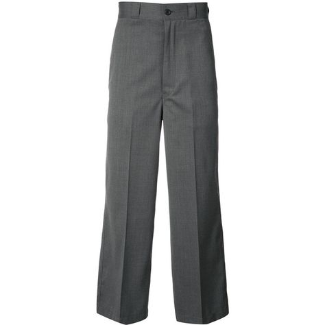 Junya Watanabe Comme Des Gar??ons Man Wide Leg Trousers (37,400 INR) ❤ liked on Polyvore featuring men's fashion, men's clothing, men's pants, men's casual pants, mens wide leg pants, mens grey dress pants and mens gray dress pants Mens Grey Dress Pants, Imperial Clothing, Mens Wide Leg Pants, Grey Dress Pants Men, Gray Dress Pants, Grey Dress Pants, Grey Trousers, Grey Dress, Junya Watanabe