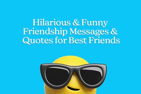 110 Hilarious & Funny Friendship Messages & Quotes for Best Friends, Funny Friendship Messages & Quotes for Best Friends : Get ready for some Hilarious Friendship Quotes & Funny Friendship Messages to cheer up o... Hi Friend Quotes Funny, Missing Friends Quotes Funny, Miss You Funny Friendship Hilarious, Hilarious Best Friend Quotes, Funny Friend Quotes Hilarious Friendship, Hilarious Friendship Quotes, Missing My Friends Quotes Funny, Miss My Friend Quotes Funny Hilarious, Checking In On You Quotes Friends Funny