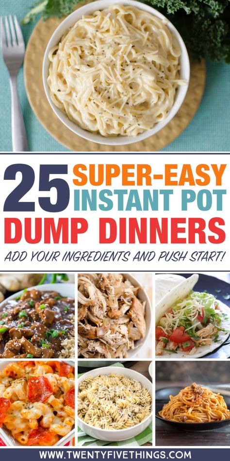 Instant Pot Dump, Electric Pressure Cooker Recipes, Dump Dinners, Dump Meals, One Pot Dinners, Easy Instant Pot Recipes, Instant Pot Dinner Recipes, Instapot Recipes, Instant Pot Pressure Cooker