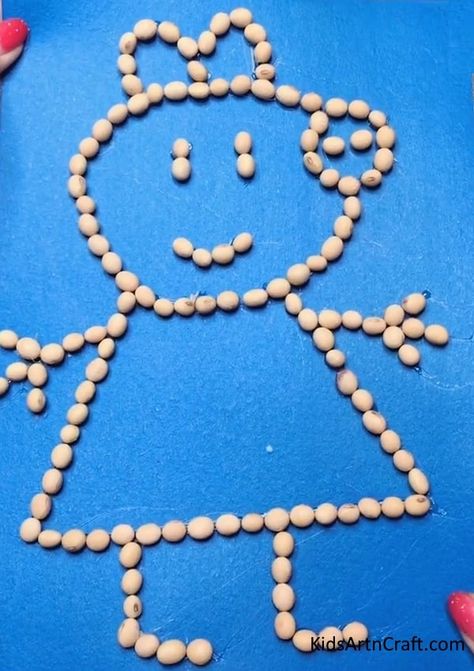 Simple Art & Craft Ideas Using Cereals and Pulses for Kids Check more at https://www.kidsartncraft.com/cereals-pulses-art-craft-kids/ Pulses Craft For Kids, Pulses Art, Simple Art Craft, Cereals And Pulses, Art Craft Ideas, Craft Kids, Easy Arts And Crafts, Autumn Crafts, Craft For Kids