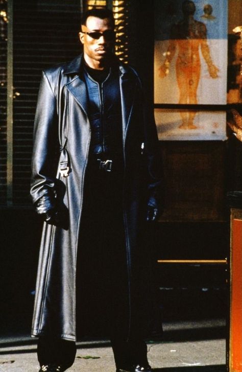 Blade 1998, Best Costume Ideas, Blade Trinity, Eric Brooks, Blade Movie, Day Walker, Blade Marvel, Movie Character Costumes, Wesley Snipes