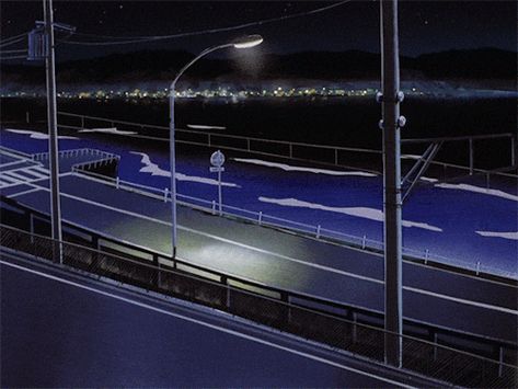 Anime City Gif, 귀여운 음식 그림, Anime City, New Retro Wave, Anime Gifs, Vaporwave Aesthetic, Old Anime, Belem, Anime Gifts