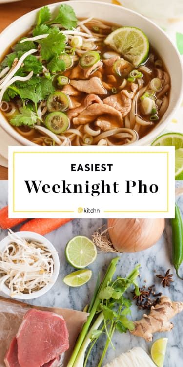 Pho Recipe - How To Make Vietnamese Beef Noodle Pho | Kitchn Simple Pho, Pho Soup Recipe, Pho Beef, Vietnamese Beef, Vietnamese Pho, Pho Recipe, Pho Soup, Asian Soup, Homemade Beef