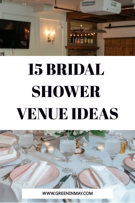 When it comes to planning a bridal shower, one of the most important decisions to make is the choice of venue. In this guide we explore a range of bridal shower venue ideas Wedding Shower Venue Ideas, Bridal Shower Venue Ideas, Wedding Shower Prizes, Shower Cakes Bridal, Bridal Shower On A Budget, Bridal Shower Checklist, Bridal Shower Venues, Vintage Tea Rooms, Shower Checklist