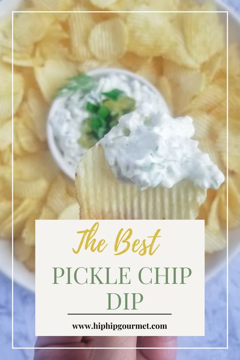 RECIPE FOR DILL PICKLE DIP Dill Pickle Dip Recipe, Pickle Dip Recipe, Chip Dip Recipes, Dill Pickle Dip, Veggie Sticks, Dill Pickle Recipe, Pickle Dip, Dill Pickle Chips, Best Pickles