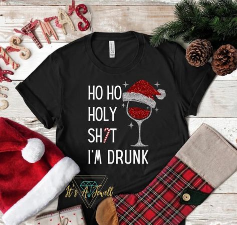 Get your christmas shirts Adult Christmas Shirts, Wine Christmas, Christmas Matching, Christmas Funny, Matching Tees, Christmas Wine, Screen Printing Designs, Christmas Tees, Funny Christmas