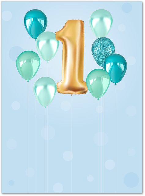 Birthday With Friends, Balloon Invitation, Baby Birthday Invitations, 1st Birthday Party Invitations, One Balloon, Birthday Background, Keep Track, Baby Birthday, 1st Birthday Parties