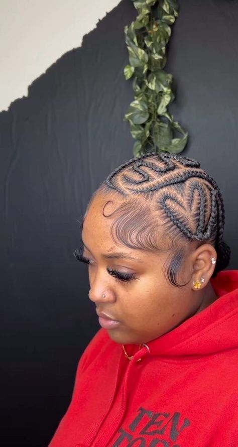 Braided Cheer Hairstyles, Bhaddie Hairstyle, Weave Hair Color, Braided Hairstyles For Black Women Cornrows, Frontal Wig Hairstyles, Beautiful Black Hair, Black Ponytail Hairstyles, Feed In Braids Hairstyles, Weave Hair