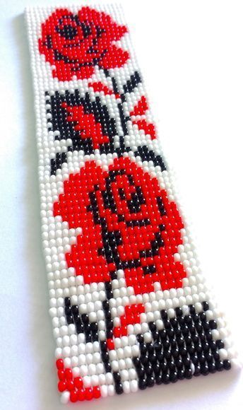 فن الرسم بالمسامير, Anting Manik, Native American Beadwork Patterns, Native Beading Patterns, Bead Loom Designs, Loom Jewelry, Loom Bracelet Patterns, Motifs Perler, Seed Bead Patterns