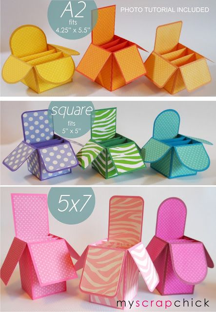 Box Cards Tutorial, Exploding Box Card, Pop Up Box, Pop Up Box Cards, Cricut Cards, Shaped Cards, Fancy Fold Cards, Card Tutorial, Box Card