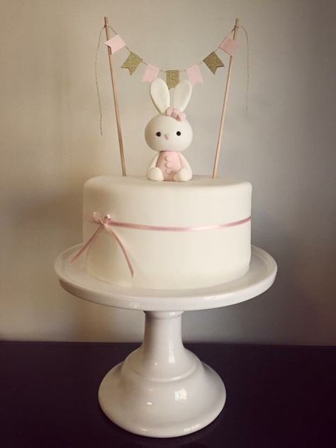 Birthday Cake With Bunny, Rabbit Cake Birthday Girl, Rabbit Cake Ideas, Cake With Rabbit, Bunny Cake Birthday, Birthday Cake Rabbit, Birthday Cake Bunny, Bunny Cake Ideas, Rabbit Birthday Cake