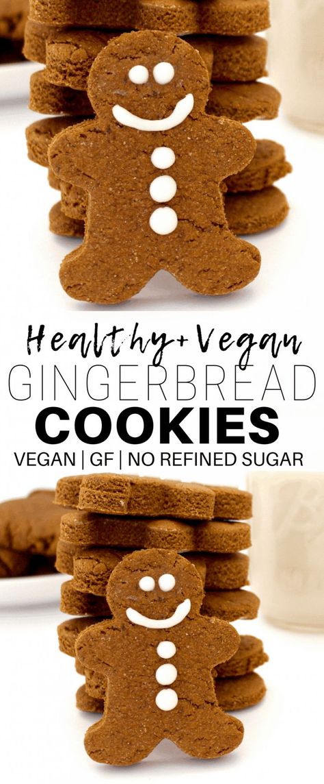 Gluten Free Xmas Cake, Healthy Vegan Dessert, Vegan Gingerbread Cookies, Cheesecake Vegan, Vegan Gingerbread, Vegan Christmas Recipes, Vegan Holidays, Desserts Vegan, Cake Vegan