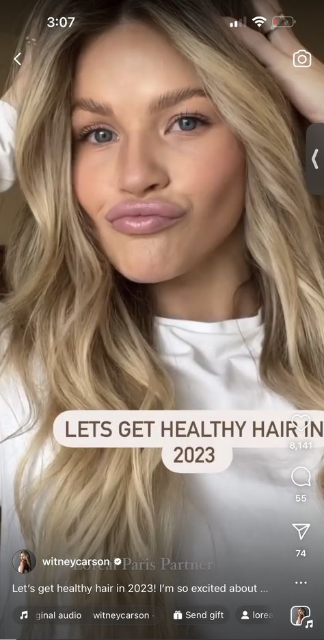 Witney Carson Hair, Witney Carson, Get Healthy, Healthy Hair, Hair