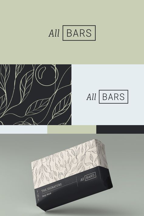 brand identity for a soap business, minimal logo, botanical pattern, soap branding Minimal Soap Packaging, Soap Logo Design Branding, Premium Soap Packaging, Soap Bar Packaging Design, Luxury Soap Packaging Design, Soap Brand Logo, Lama Stickers, Soap Logo Design, Luxury Soap Packaging