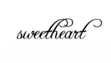 Babydoll Tattoo Lettering, Sweetheart Tattoo, Sweetheart Aesthetic, Words In Cursive, Cursive Tattoo, Love Quote Tattoos, Armband Tattoos, Love Script, Cute Tats