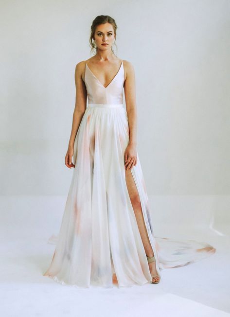 Leanne Marshall Spring 2020 Wedding Dress Collection Leanne Marshall Bridal, Which Wedding Dress, Leanne Marshall, Wedding Dress Silhouette, Bridal Tops, 16 Weeks, Pink Wedding Dresses, Red Wedding Dresses, Blush Bridal