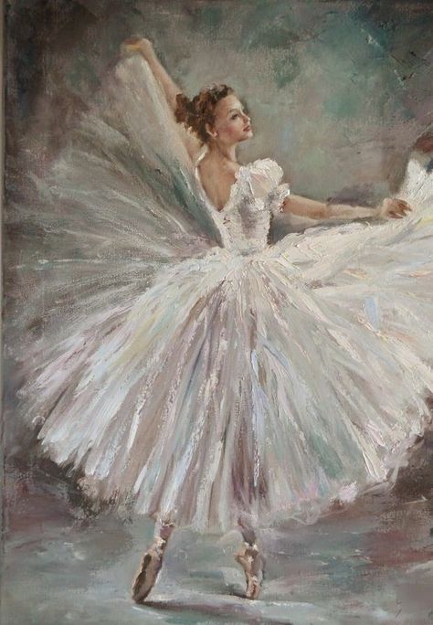 Ballerina Art Paintings, Ballet Painting, Ballet Posters, Ballet Beauty, Ballerina Art, Dance Paintings, Ballet Art, Gcse Art, Greek Art