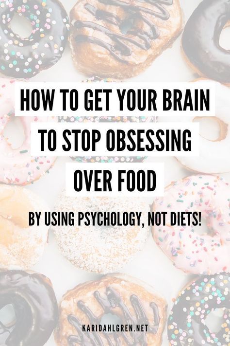 One of the benefits of intuitive eating is ending the food obsession. When we stop dieting, our brains can finally relax around the food rules and, best of all, we gain more access to intuition. Click through to discover more about the psychology of eating. Food Disorders, Food Psychology, Stop Overeating, Ate Too Much, Intuitive Eating, Lose 50 Pounds, Mindful Eating, Food Obsession, Eating Habits