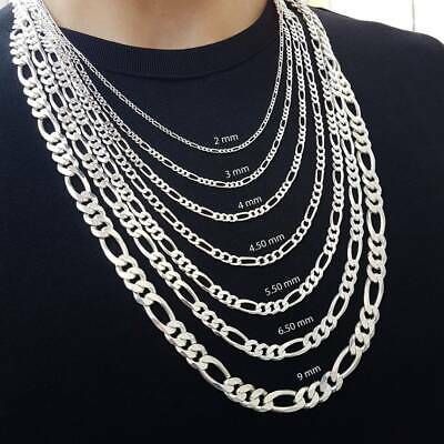 (eBay) Solid 925 Sterling Figaro Silver Chain Necklace For Men And Women All Sizes Figaro Chain Men, Silver Figaro Chain, Christmas Baseball, Boys Outfits, Silver Chain For Men, Baseball Coach, Figaro Chain Necklace, Women Chain, Silver Necklaces Women