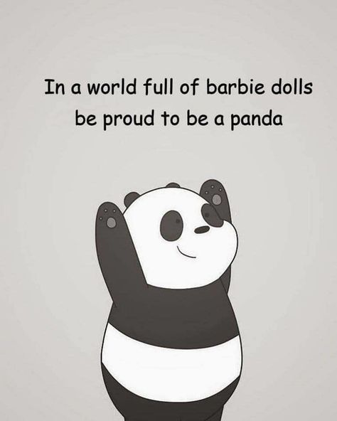 #quotes #quoted #motivational #inspirational #lovequote #love #friend #couple Ads Motion, Doll Quotes, Cute Panda Drawing, We Bear Bears, Unforgettable Quotes, We Bare Bear, Cute Panda Cartoon, Panda Cartoon, Quotes Social Media