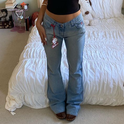 Miss Sixty Killah Flare Jeans Marked a size 28.... - Depop Miss Sixty Jeans, Miss Sixty, Clothing Outfits, Tokio Hotel, Pretty Clothes, Miss Me Jeans, My Dream Closet, Miss Me, Flare Jeans