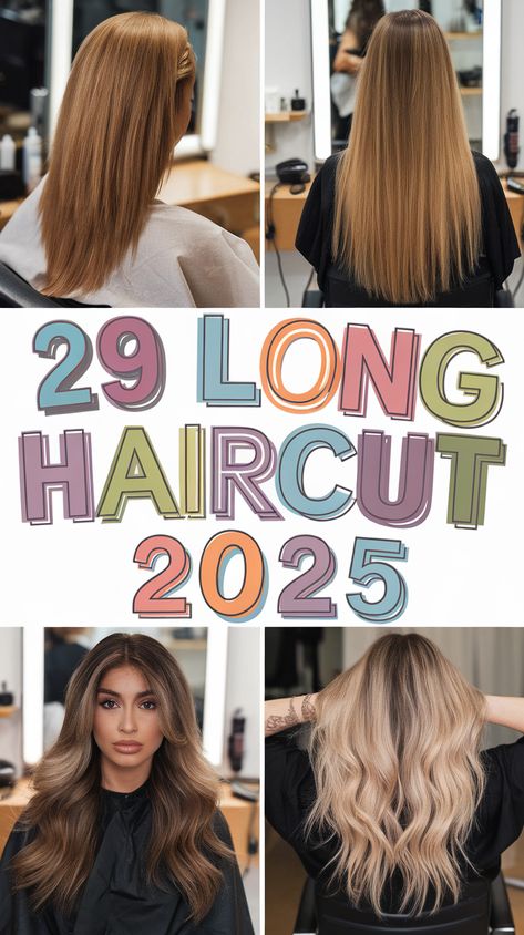 Long Haircut 2025: 29 Trendy Ideas - Fall Update 2024 Thick Hair Long Haircut, Haircut Thick Long Hair, Long Haircut Fall 2024, Trendy Medium Long Length Haircuts, Haircuts For Long Straight Hair Woman, Long Blonde Highlighted Hair With Layers, Cute Haircut Ideas For Long Hair, Women Haircut Long Hair, Graduated Layers Long Hair