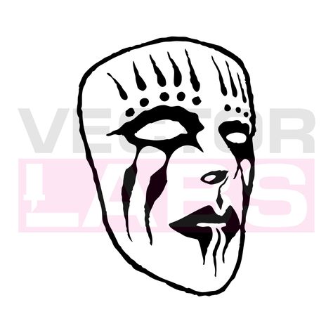 Slipknot Joey Jordison 1 Mask Cricut Vector SVG EPS PDF Pattern Joey Jordison Aesthetic, Joey Jordison Tattoo, Slipknot Joey Jordison, Slipknot Art, Joey Jordison Drawing, Korn Issues Doll Tattoo, Joey Jordison Fanart, Slipknot Symbol, Slipknot Inspired Tattoo