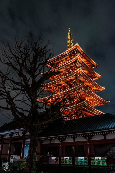 Senso-ji Temple https://www.alojapan.com/379132/senso-ji-temple-2/ #JapanPhotos, #Photo, #Photography, #PhotographyInJapan, #Photos, #Pix, #Reddit, #RedditJapanPhotos Senso Ji Temple, Asian Temple, Japan Temple, Sensoji Temple, Asian Aesthetic, Japan Photo, Photo Photography, At Night, Eiffel Tower