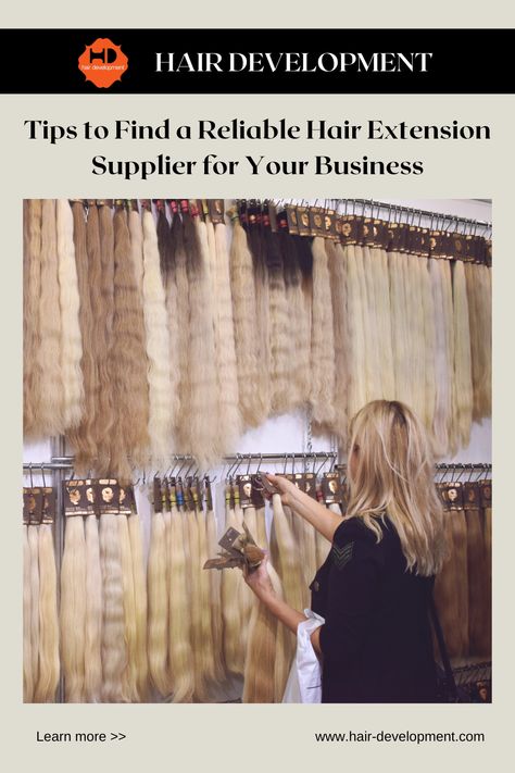 Tips to Find a Reliable Hair Extension Supplier for Your Business Hair Extensions Business Name Ideas, How To Start Hair Extension Business, Hair Extension Marketing, Hair Extension Branding Ideas, Hair Extension Display Ideas, Hair Extension Specialist, Private Label Hair Extensions, Hair Extension Business, Hair Extension Shop