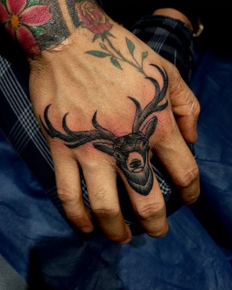 Moose antlers American Traditional Elk Tattoo, Traditional Elk Tattoo, Moose Antler Tattoo, Tattoos 2022, Elk Tattoo, Antler Tattoo, Moose Tattoo, Coon Hunting, Hunting Tattoos