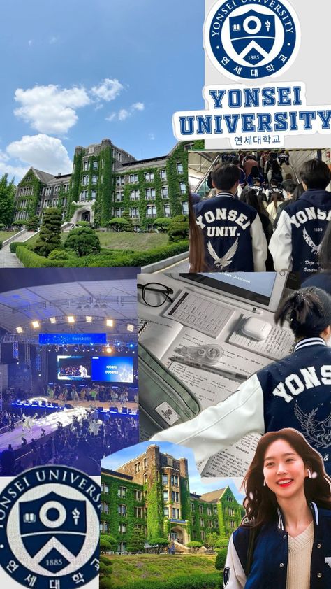 Yonsei University Uniform, Mit University Aesthetic, Yonsei University Classroom, Korean University, Perfect Grades, University Inspiration, Yonsei University, University Girl, Seoul Korea Travel