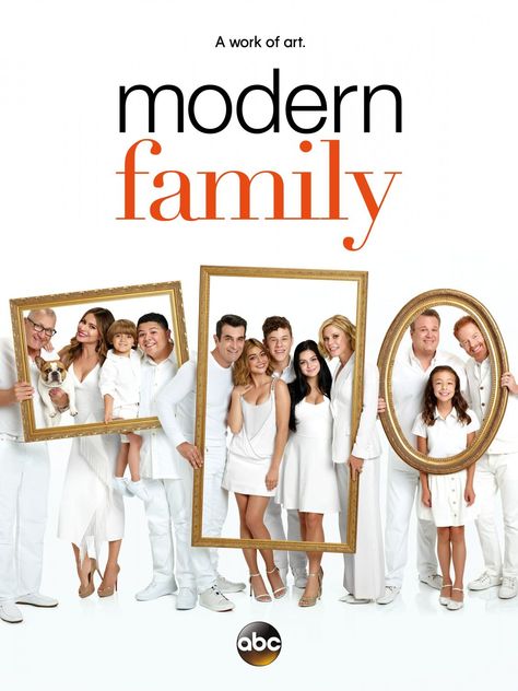 MODERN FAMILY Season 8 Poster via @seat42f Modern Family Season 2, Modern Family Season 1, Modern Family Episodes, Modern Family Funny, Rico Rodriguez, Family Tv Series, Family Quiz, Nuclear Family, The Modern Family